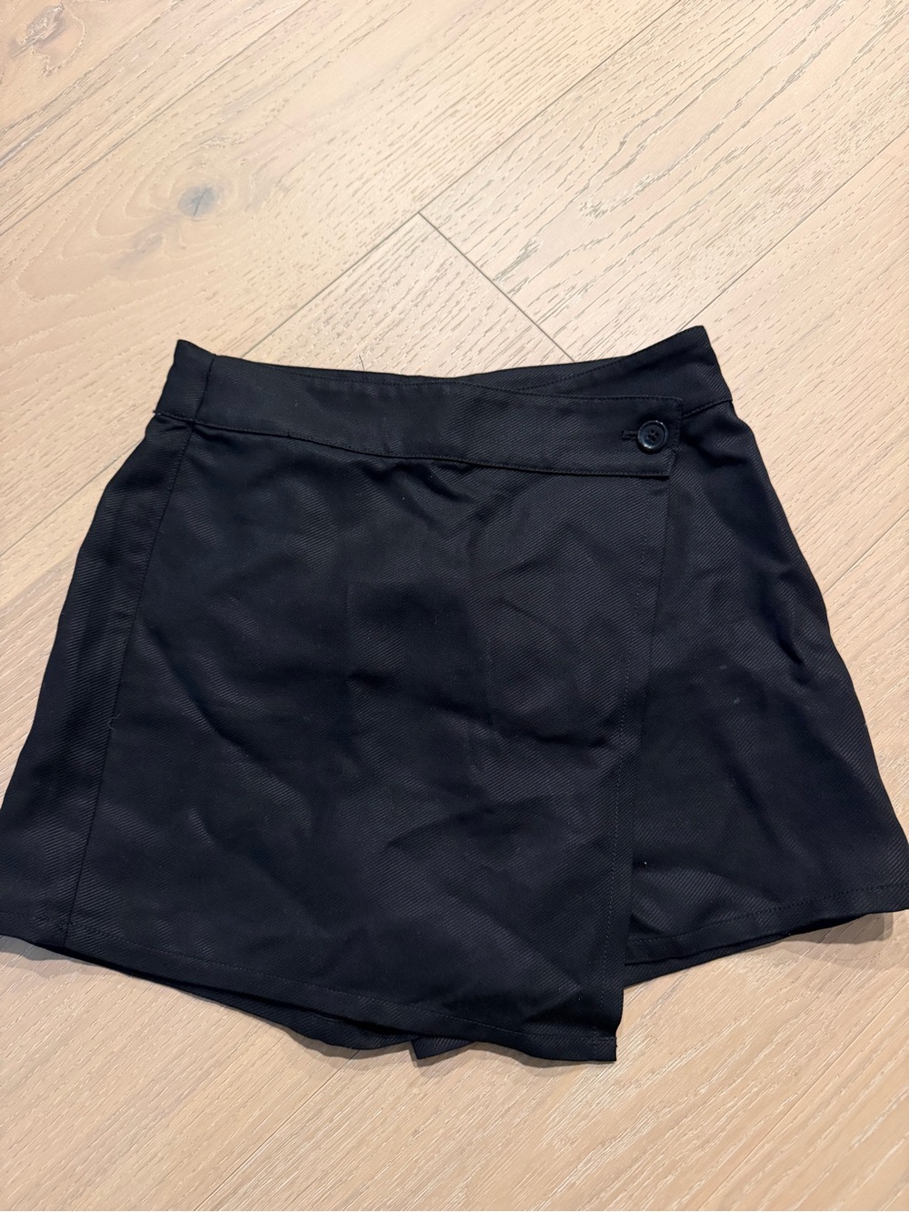 PAIGE Black Wrap Skort size 0